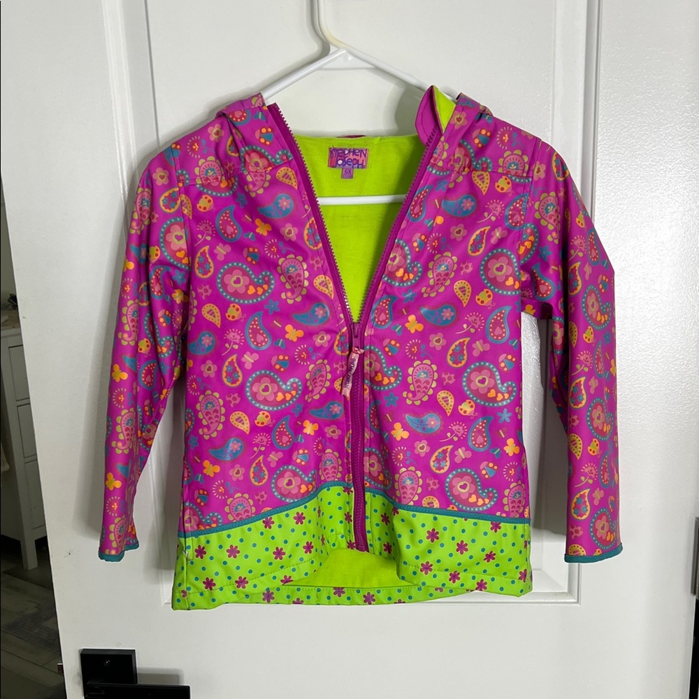 🔴 Stephen Joseph Colorful Raincoat